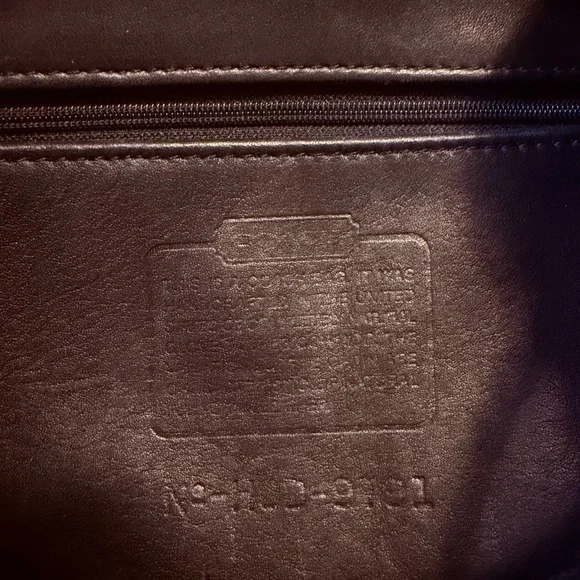 Black Coach Daypack 90’s vintage - Picture 6 of 6